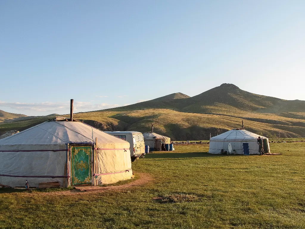 Ilustrasi suasana Mongolia. (Unsplash/@vincegx)
