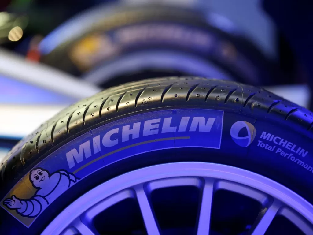 Ban merek Michelin. (REUTERS/Alessandro Bianchi)