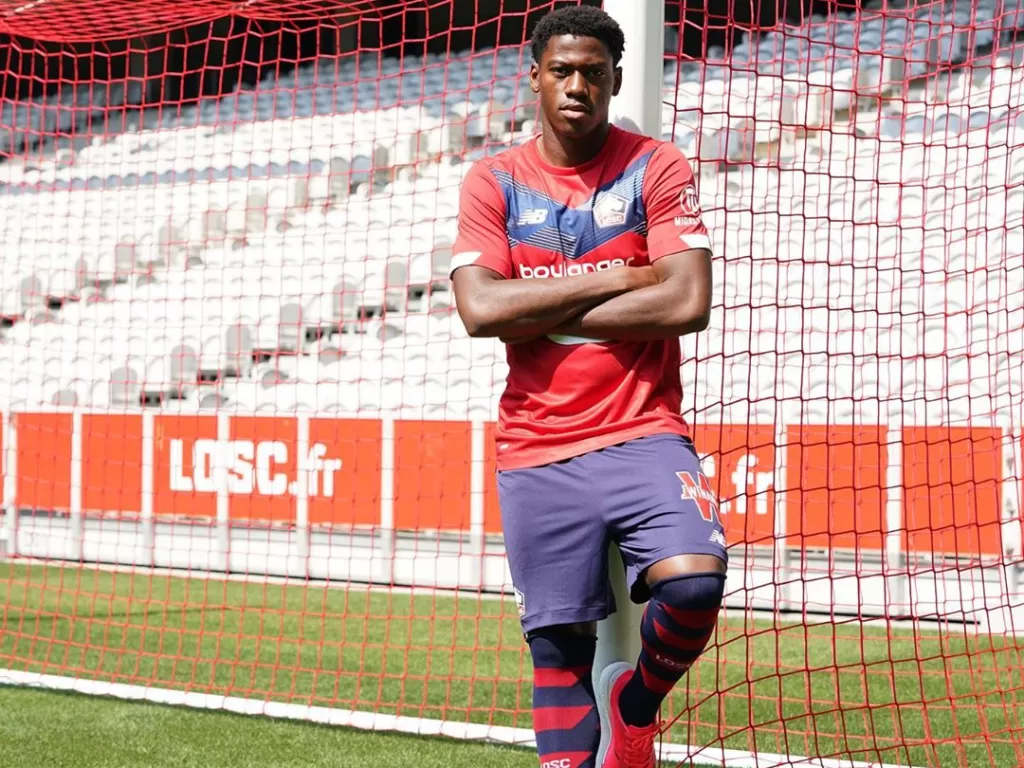 Jonathan David, pemain baru Lille. (photo/Instagram/@jonathandavid450)