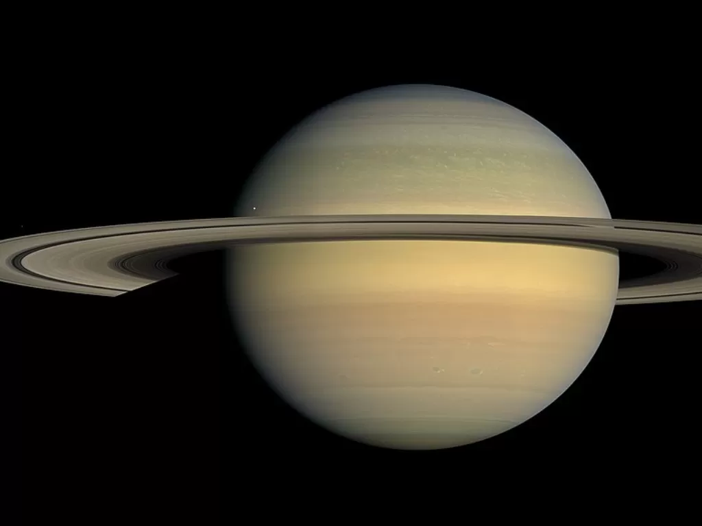 Ilustrasi Saturnus. (wikipedia.org)