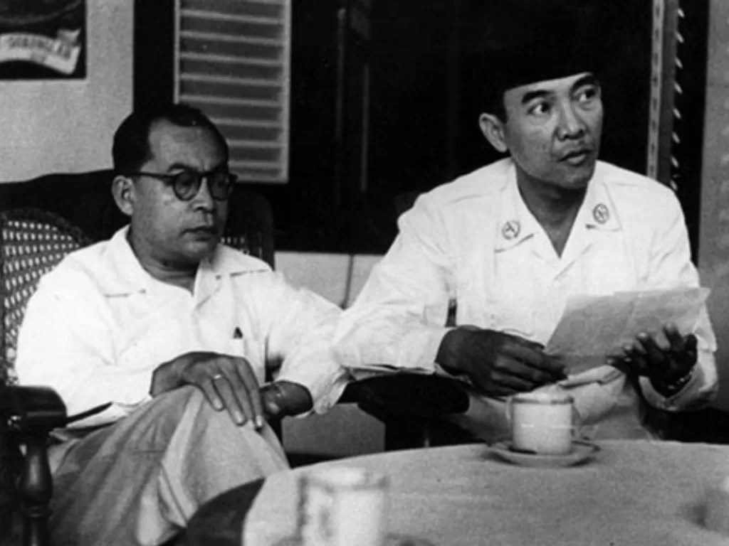 Mohammad Hatta (kiri) dan Soekarno (kanan). (Istimewa)