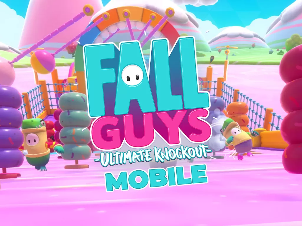 Ilustrasi game Fall Guys: Ultimate Knockout untuk mobile (photo/Mediatonic/Devolver Digital)