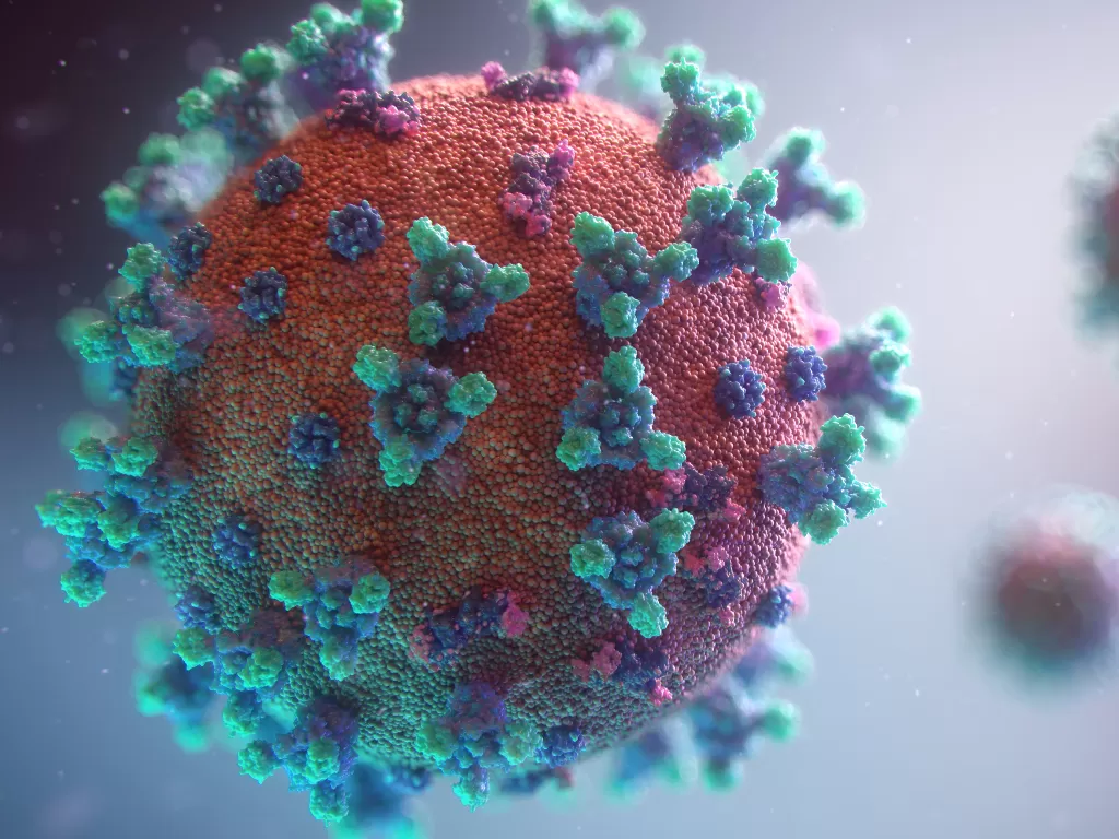 Ilustrasi virus corona (Unsplash/Fusion Medical Animation)