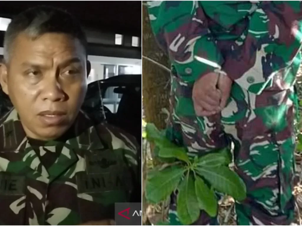 Danrem 143/Haluoleo Brigjen TNI Jannie Aldrin Siahaan (kiri) sangat hati-hati soal kematian Serda Rusdi. (Antara/Harianto)