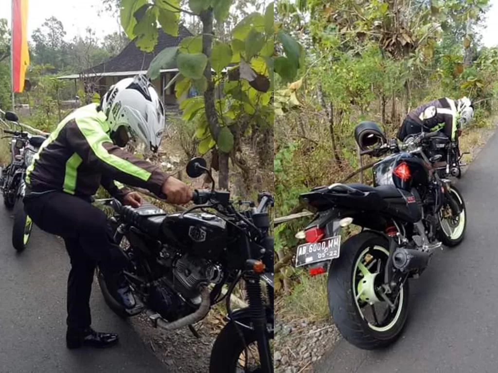 Polisi baik hati di Yogyakarta