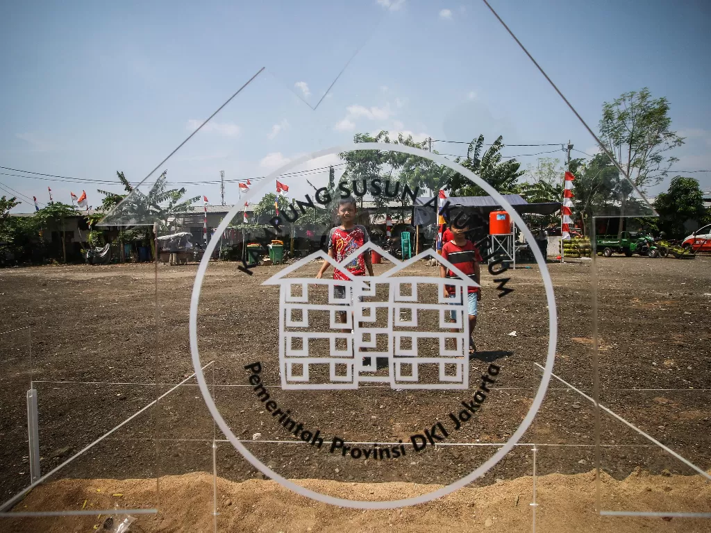 Pemerintah Provinsi DKI Jakarta akan membangun Kampung Akuarium menjadi Kampung Susun yang akan dimulai September 2020 dengan anggaran mencapai Rp62 miliar. (ANTARA FOTO/Rivan Awal Lingga)