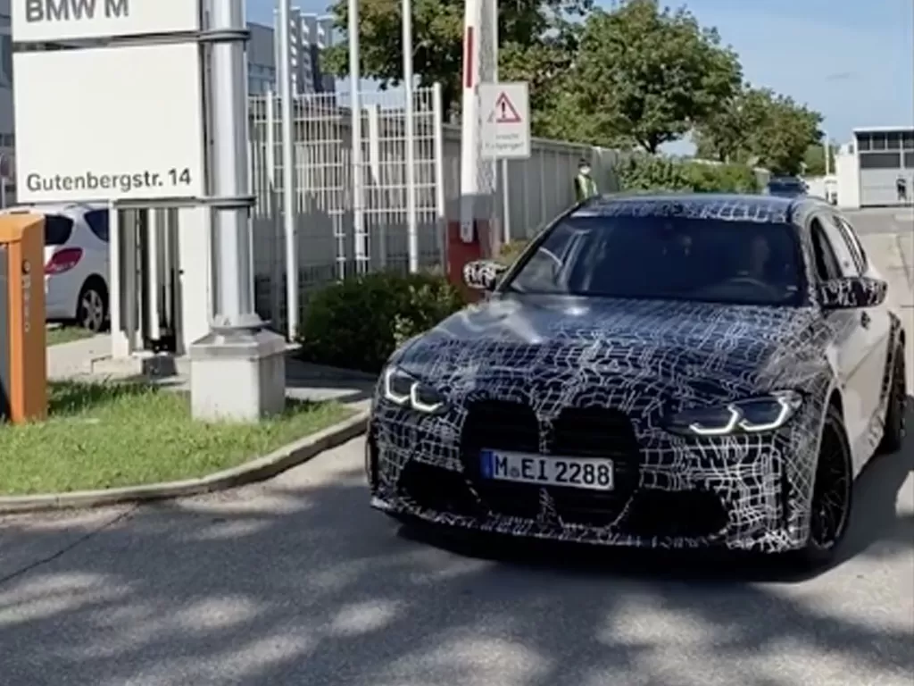 Penampakan mobil 2021 BMW M3 Touring (photo/Instagram/@bmwm)