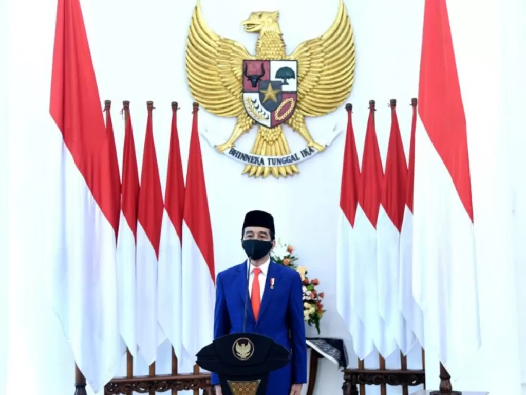 Presiden Jokowi. (ANTARA FOTO/BPMI Setpres)