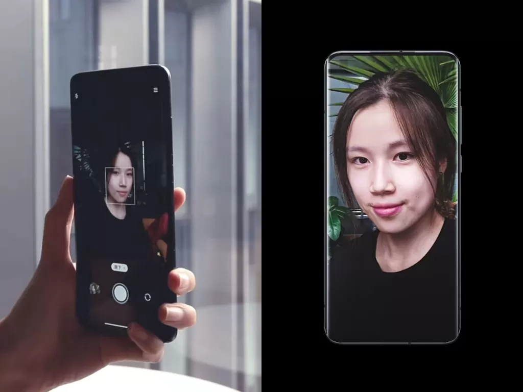 Teknologi kamera di bawah layar buatan Xiaomi (photo/YouTube/Xiaomi)