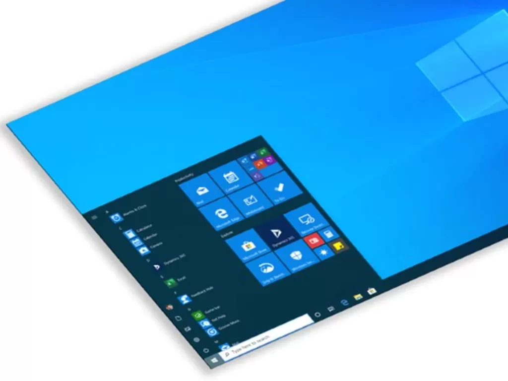 Tampilan sistem operasi Windows 10 (photo/Microsoft)