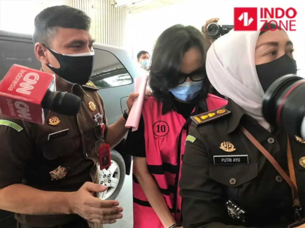 Jaksa Pinangki Sirna Malasari di Kejaksaan Agung, Jakarta. (INDOZONE/Samsudhuha Wildansyah)