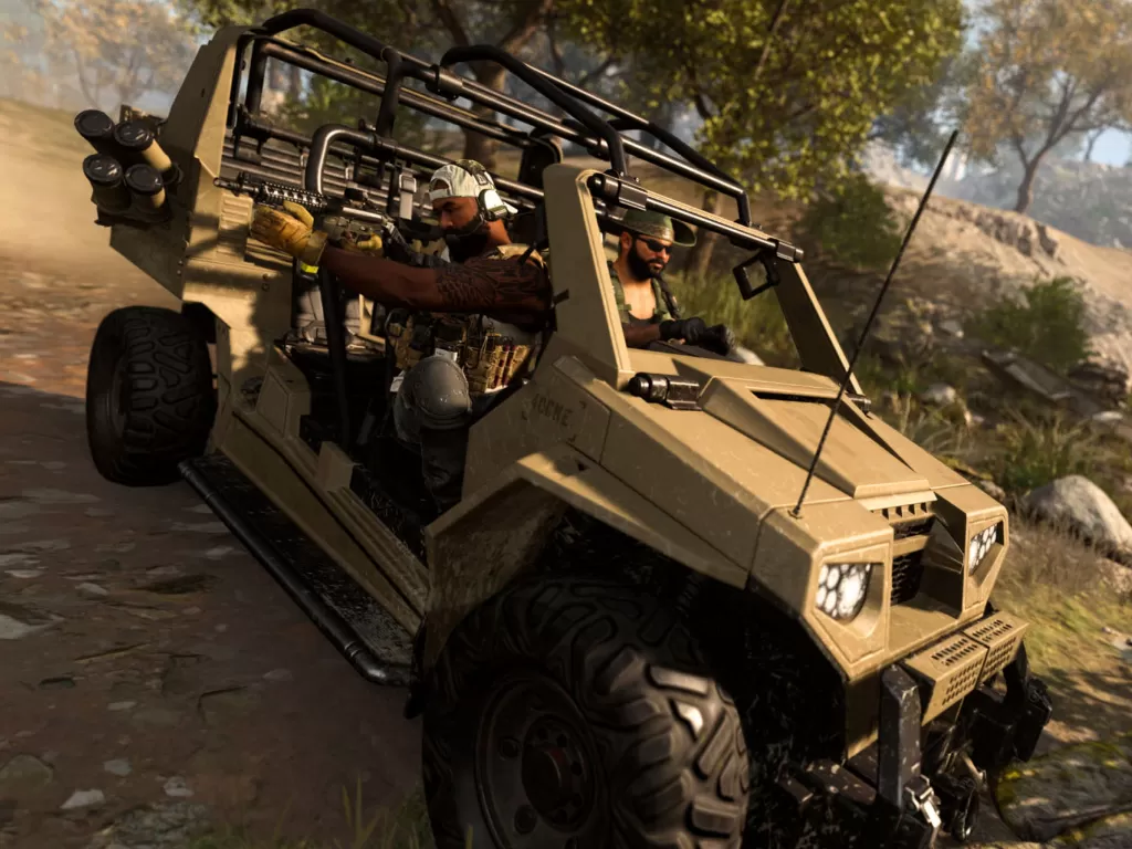 Kendaraan di game Call of Duty: Warzone (photo/Activision)