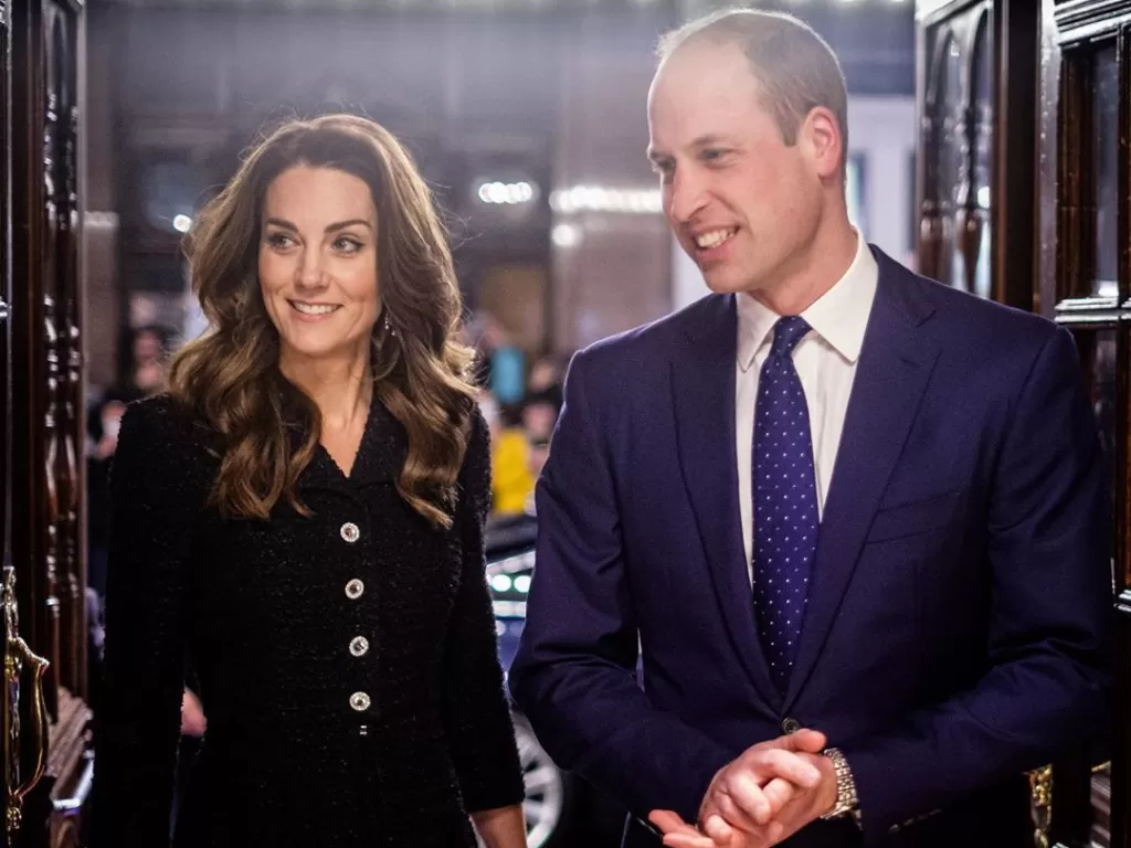 Pengeran William dan Kate Middleton. (Instagram/@kensingtonroyal)