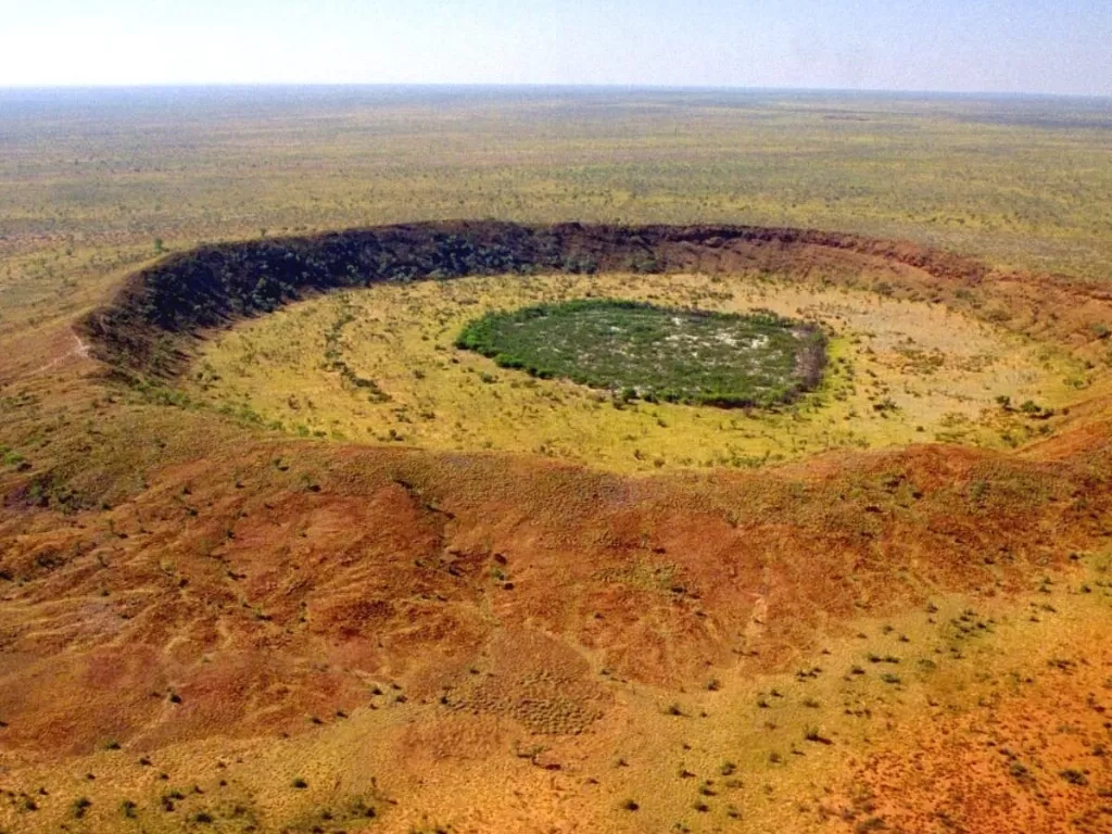 Kawah meteorit di Australia. (theconversation.com)