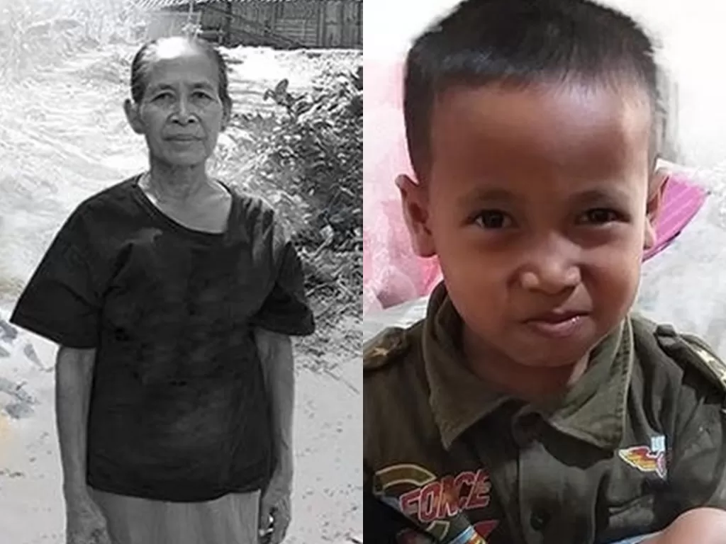 Nenek Tumilah dan cucunya. (Instagram/@rumahyatim)
