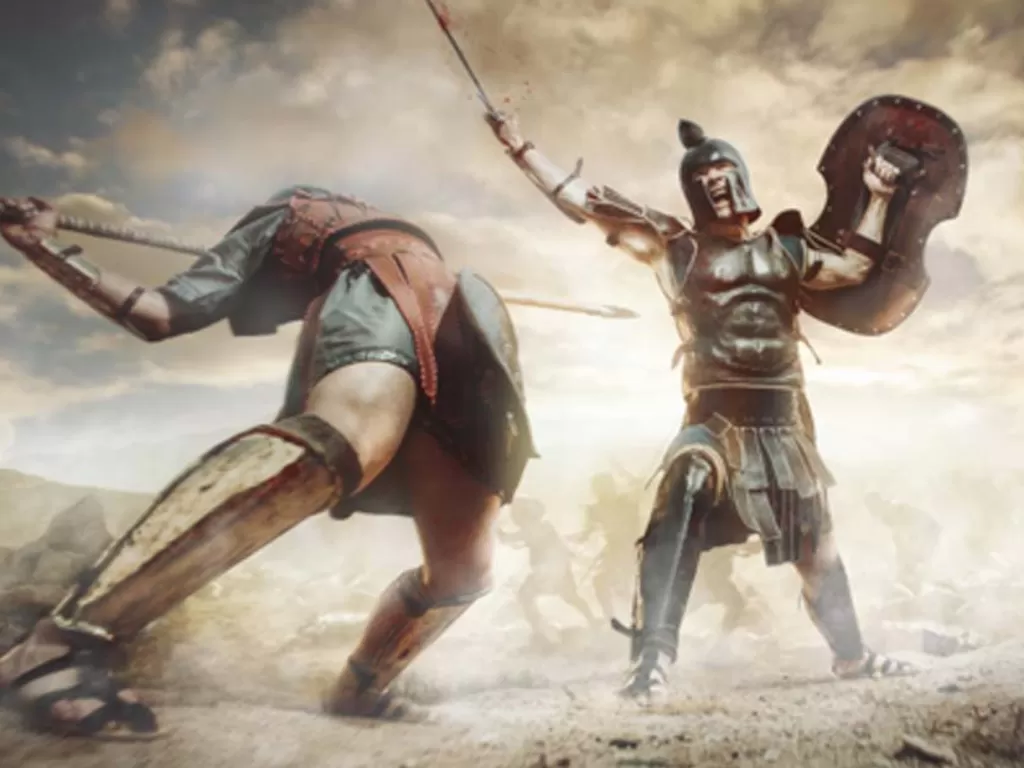 Ilustrasi pasukan Myrmidon dalam Perang Troya. (ancient-origins)