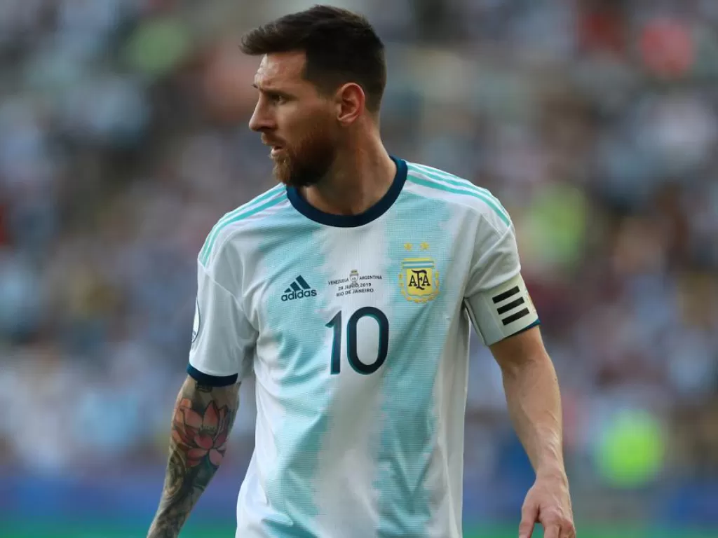 Lionel Messi. (photo/Twitter/@Argentina)