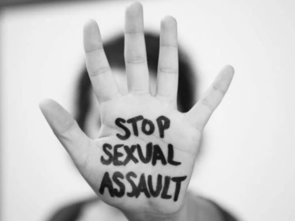 Ilustrasi penghentian pelecehan seksual. (peace.fm.com)