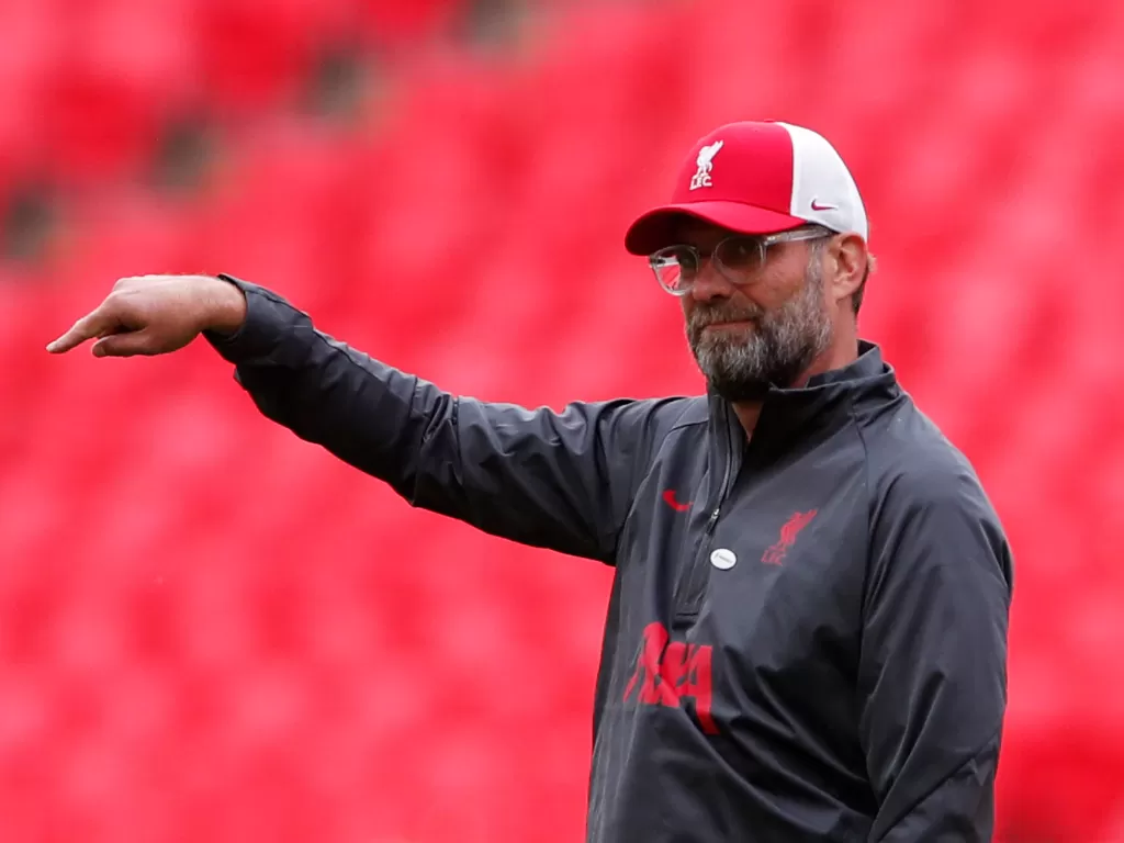 Jurgenn Klopp, pelatih Liverpool. (REUTERS/ANDREW COULDRIDGE)