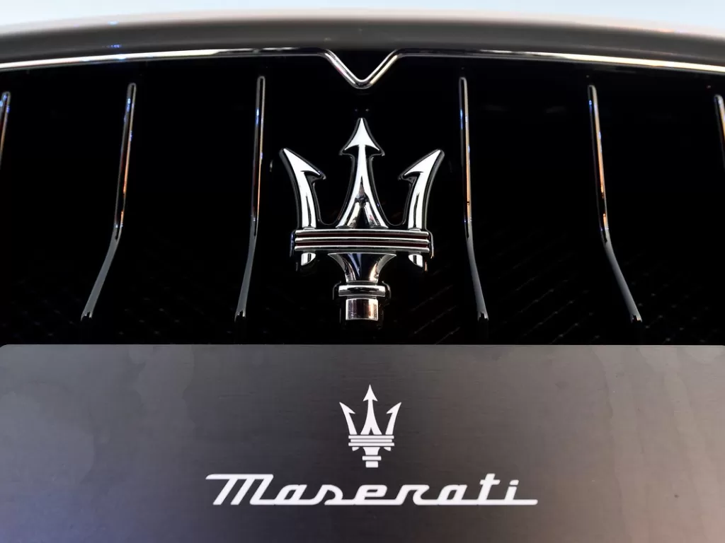 Logo perusahaan otomotif Maserati (photo/REUTERS)
