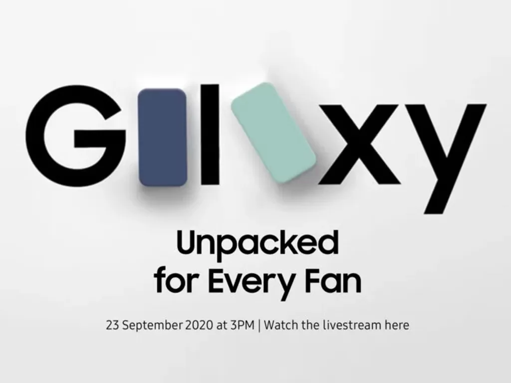 Pengumuman Galaxy Unpacked tanggal 23 September 2020 (photo/Samsung)