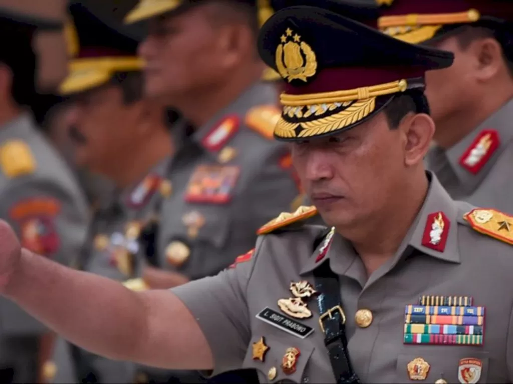 Kabareskrim Mabes Polri Komisaris Jenderal Pol Listyo Sigit Prabowo. (Antara/Nova Wahyudi)