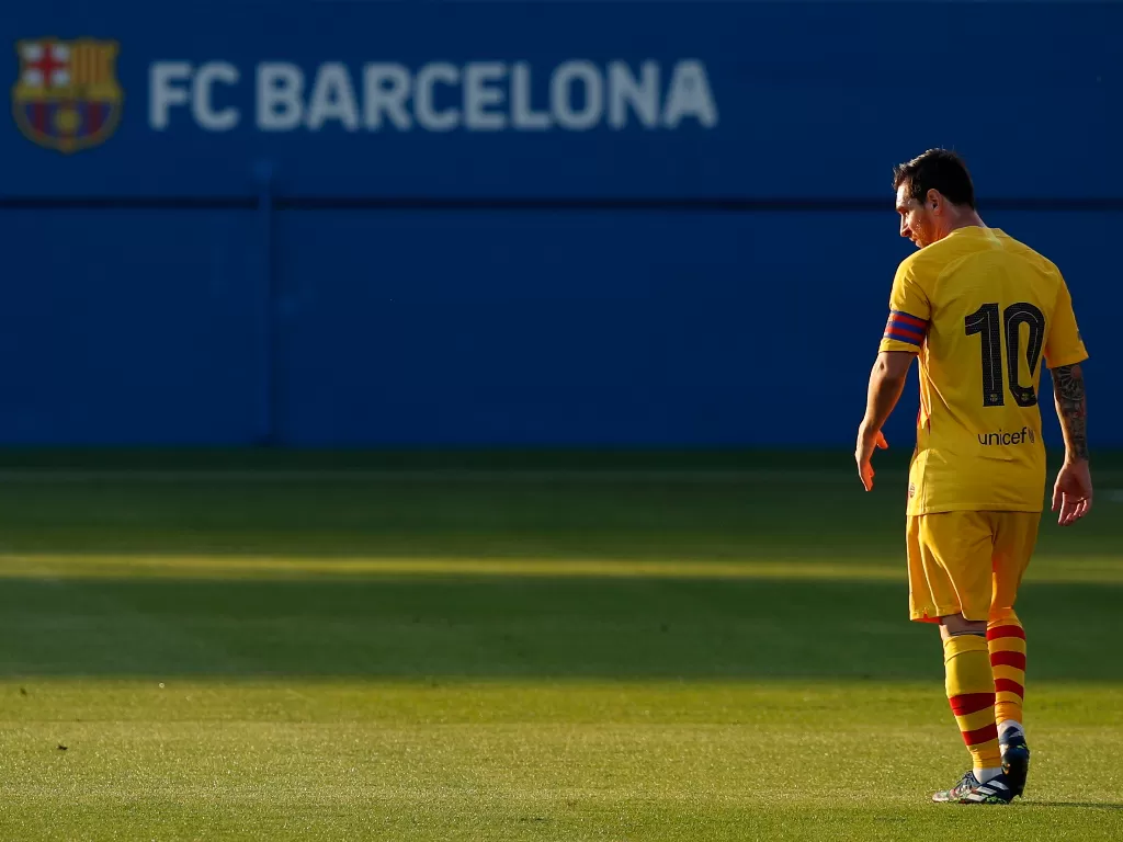 Lionel Messi. (REUTERS/ALBERT GEA)
