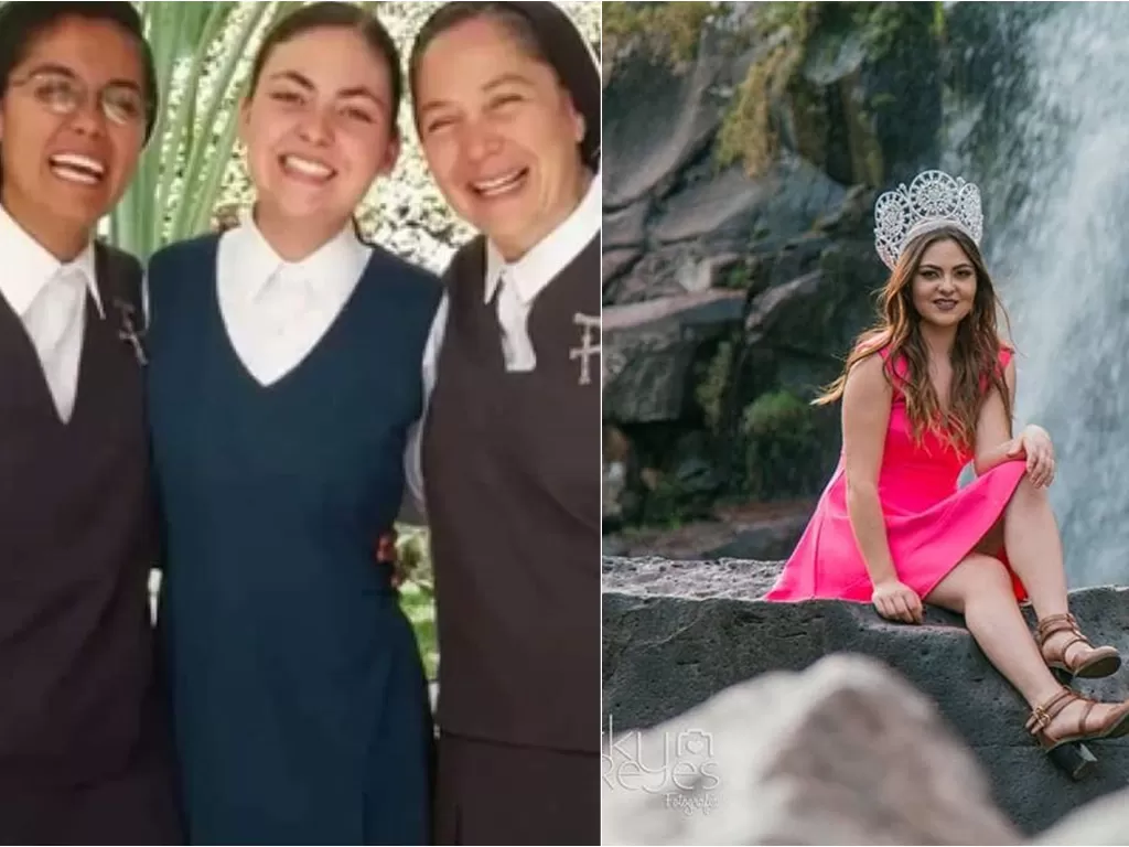 Esmeralda Solís Gonzáles, Putri Mexico 2016 yang kini jadi biarawati. (ist)