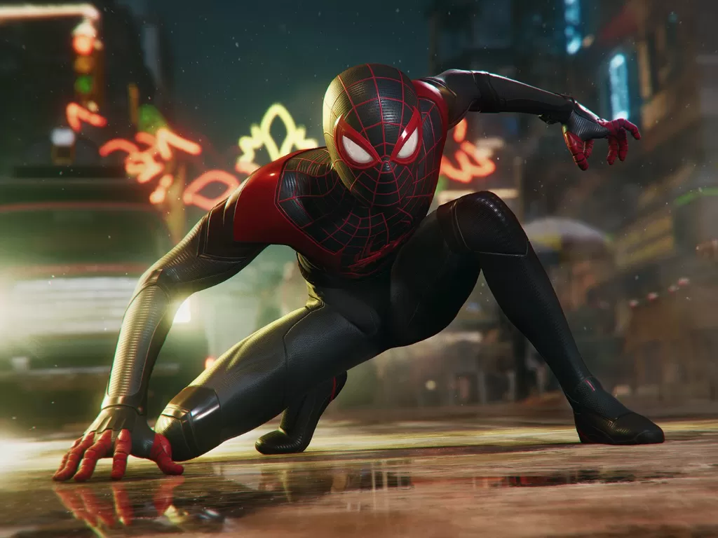 Tampilan game Spider-Man: Miles Morales di PlayStation 5 (photo/Insomniac Games)