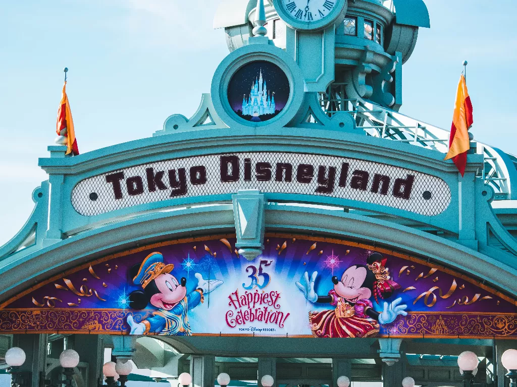 Ilustrasi Tokyo Disneyland. (Unsplash/@gronemo)