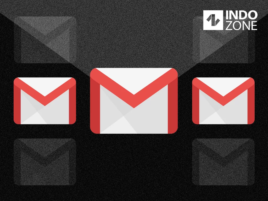 Ilustrasi logo aplikasi Gmail milik Google (Ilustrasi/INDOZONE/Ferry)