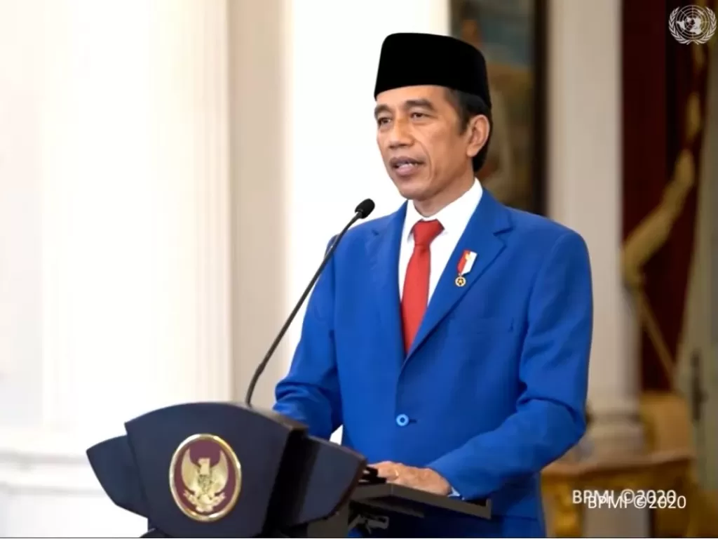 Presiden Jokowi. (Foto: Tangkapan Layar Youtube @Sekretariat Presiden)