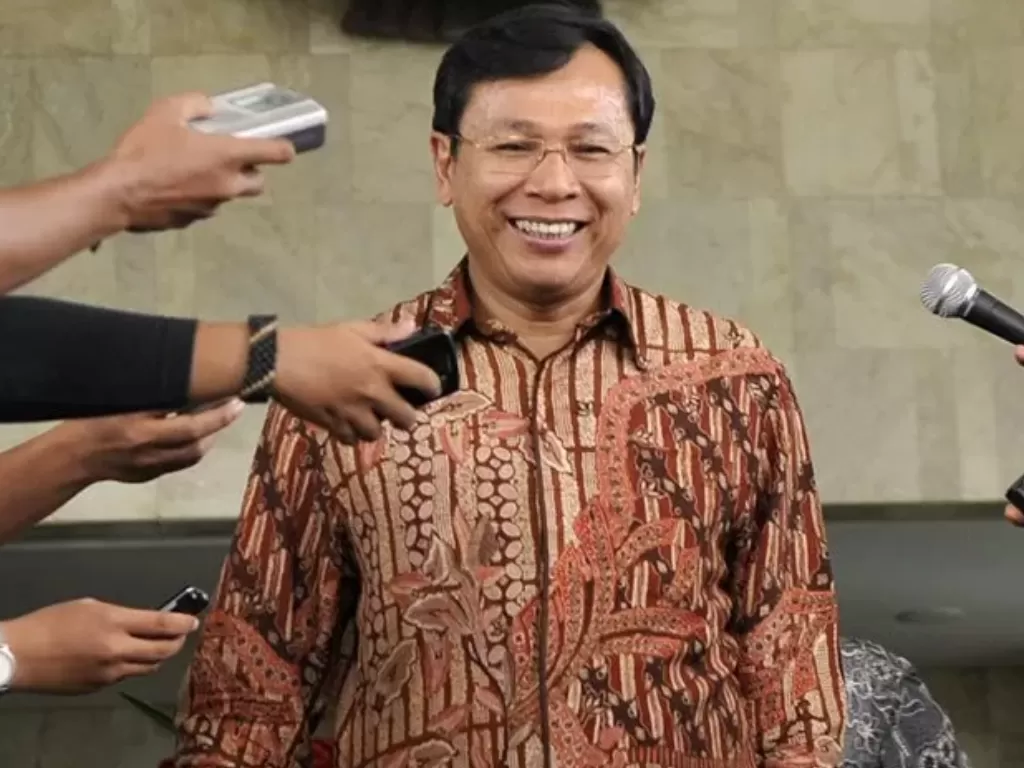 Sekretaris Komite Penanganan COVID-19 dan Pemulihan Ekonomi Nasional Raden Pardede. (Photo/ANTARA/Prasetyo Utomo)