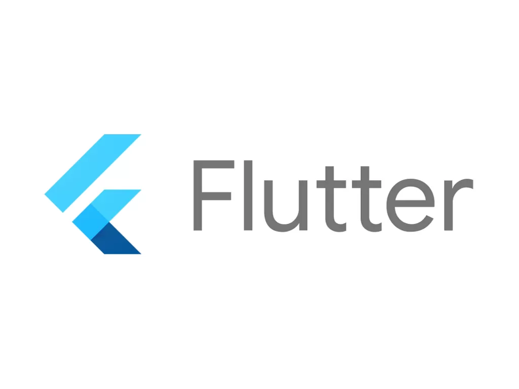 Logo software Flutter buatan Google (photo/Flutter/Google)