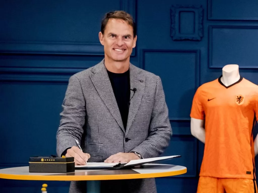 Frank de Boer, pelatih baru timnas Belanda. (photo/Instagram/onsoranje)