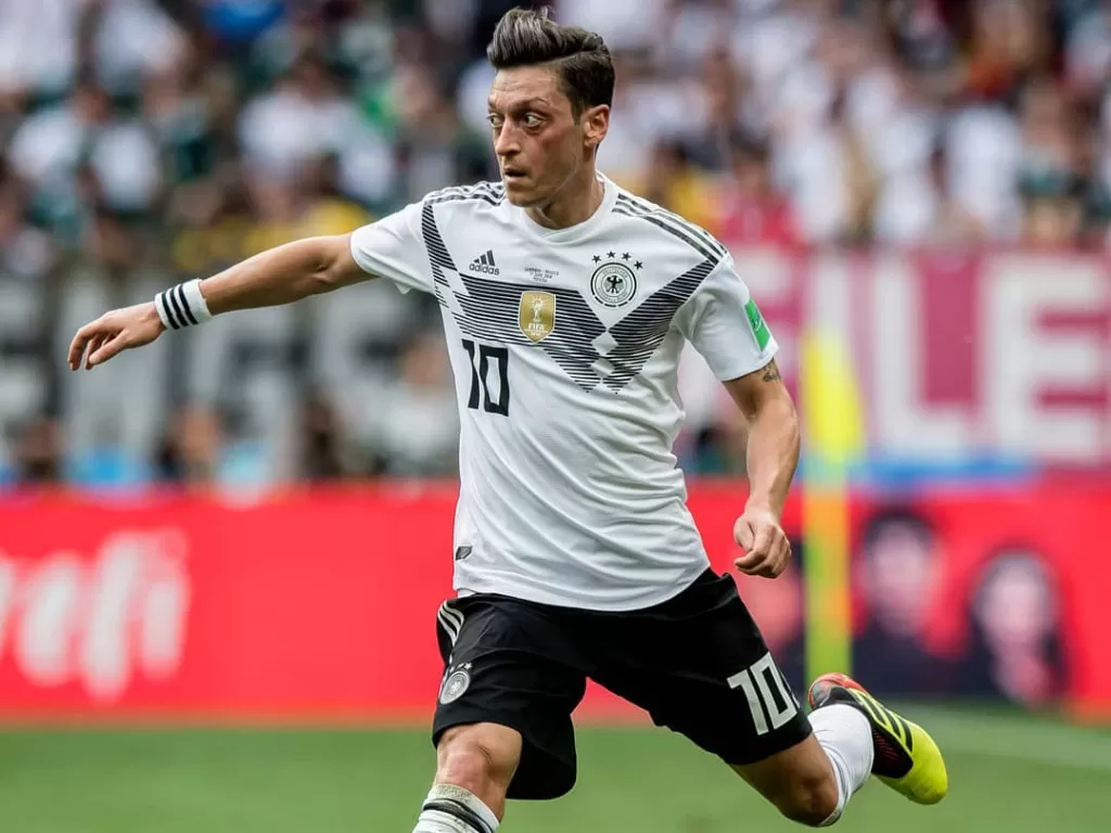 Mesut Ozil berkostum timnas Jerman. (photo/Instagram/@m10_official)
