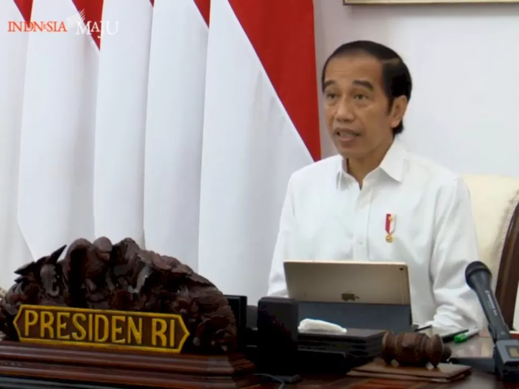 Presiden Joko Widodo. (Tangkapan Layar Youtube Sekretariat Presiden)