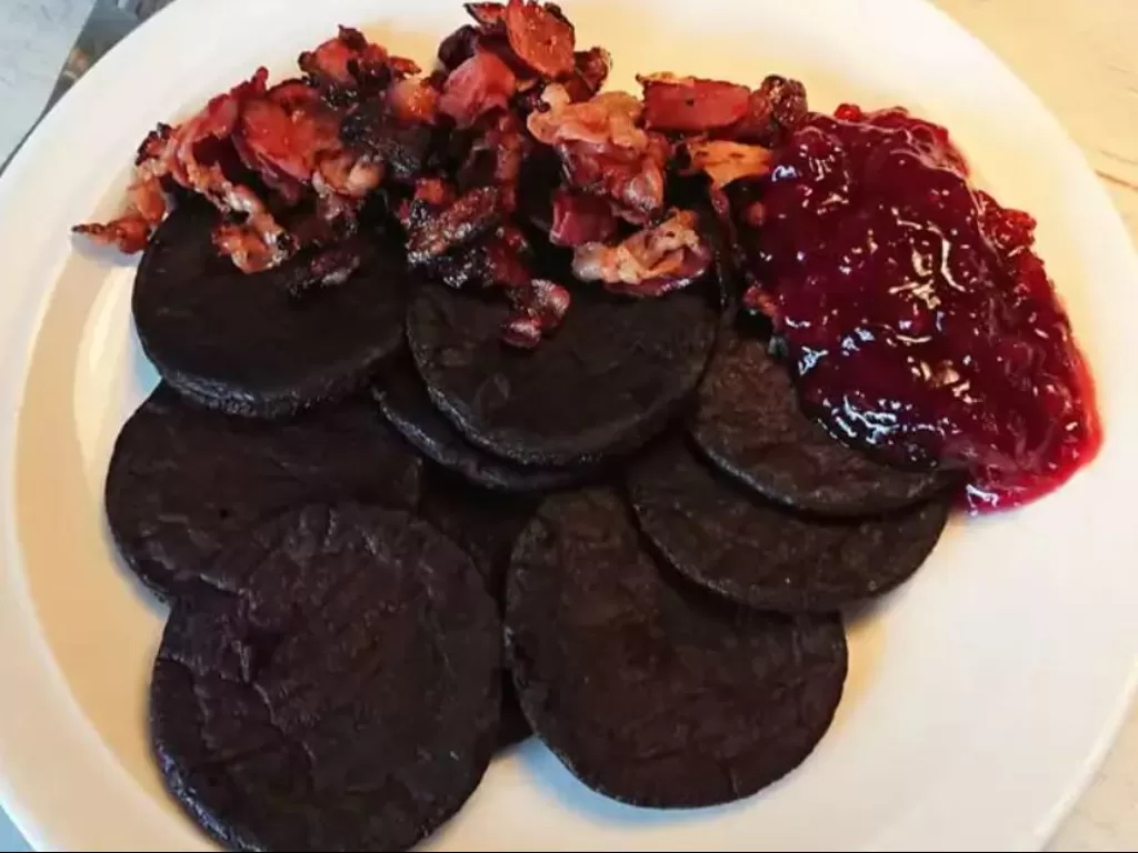 Pancake darah 'blodplättar' di Swedia. (timesofindia.indiatimes)