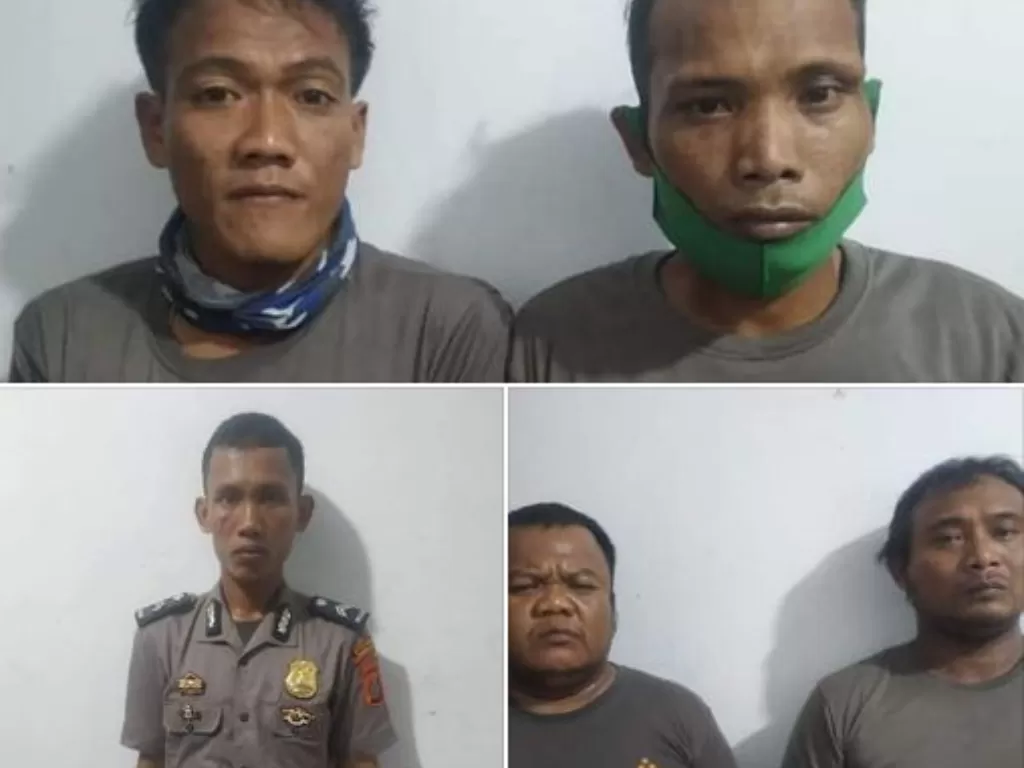 Dua dari polisi gadungan yang ditangkap Polsek Medan Sunggal tewas diduga mendapat penyiksaan. (Ist)
