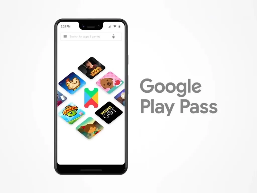 Ilustrasi layanan Google Play Pass untuk Android (photo/Google)