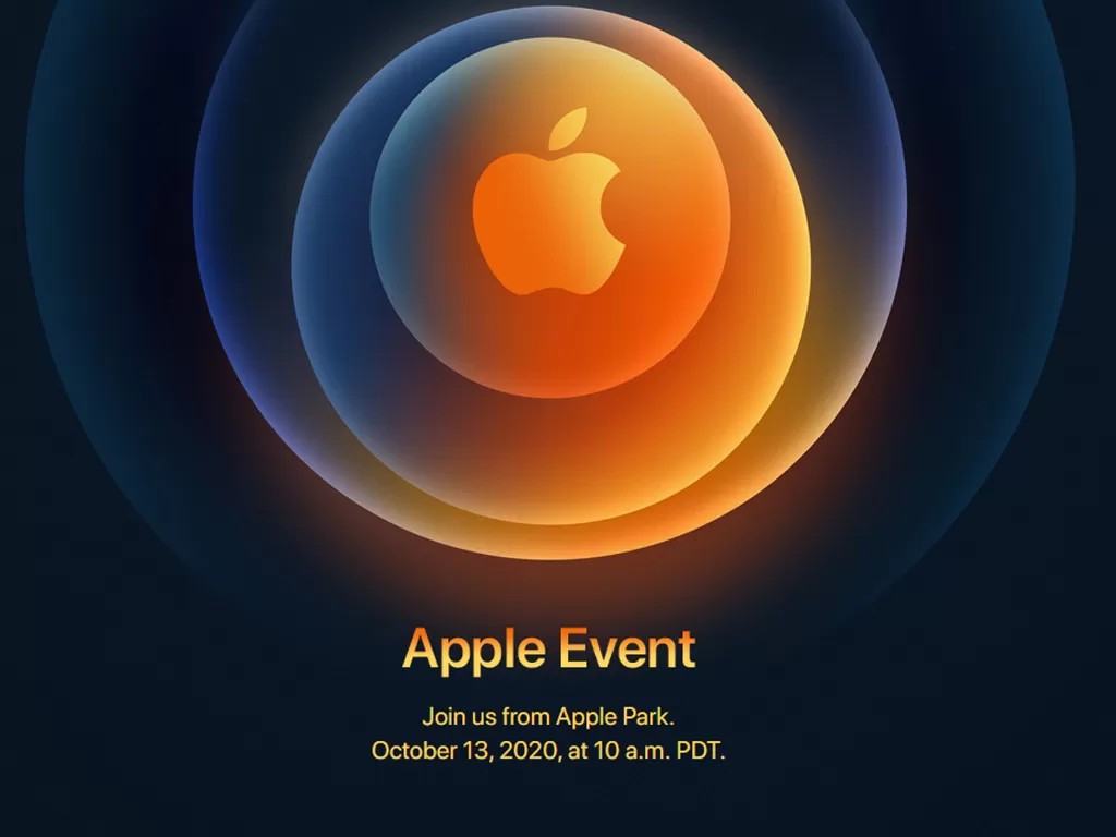 Undangan peluncuran iPhone 12 Series di tanggal 13 Oktober 2020 (photo/Apple)