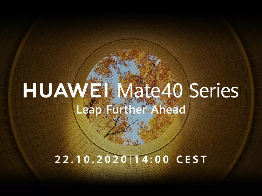 Pengumuman event peluncuran Huawei Mate 40 Series (photo/Twitter/@HuaweiMobile)