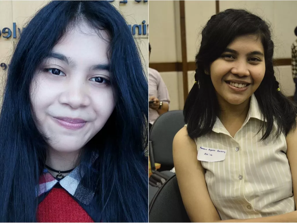 Amelia Agata Ginting (22), mahasiswi Institut Teknologi Harapan Bangsa (ITHB) Bandung, diduga gantung diri. (Ist)
