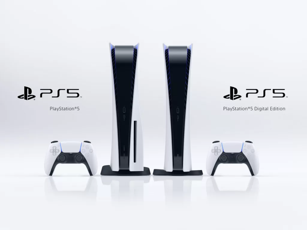Console PlayStation 5 dan PlayStation 5 Digital Edition (photo/Sony Interactive Entertainment)