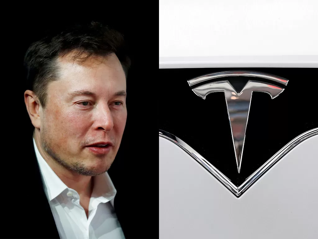 CEO perusahaan Tesla, Elon Musk (photo/REUTERS/Hannibal Hanschke/Brendan McDermid)