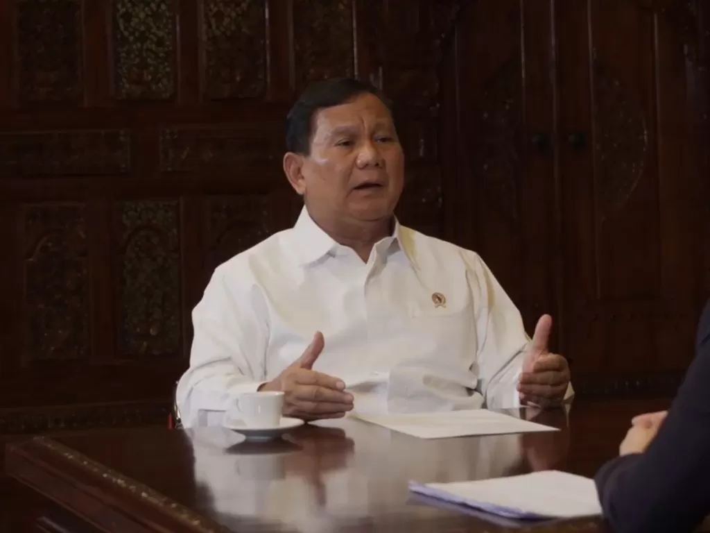 Ketua Umum Partai Gerindra Prabowo Subianto. (Tangkapan layar video DPP Gerindra)