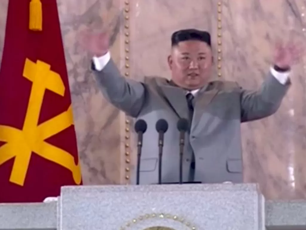 Pemimpin Tertinggi Korea Utara Kim Jong Un. (KRT via AP)