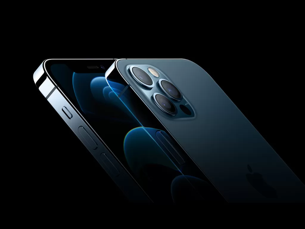 Tampilan smartphone iPhone 12 Pro terbaru buatan Apple (photo/Dok. Apple)