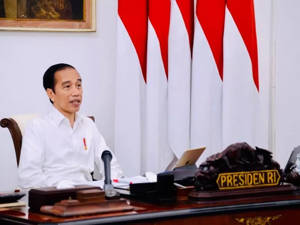 Presiden Jokowi (Foto: Twitter @kemensetnegRI)
