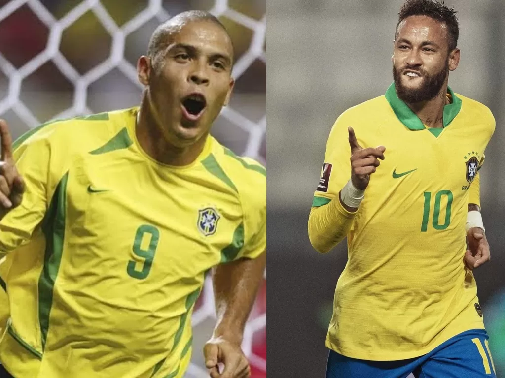 Ronaldoo (kanan), Neymar (kiri). (photo/Instagram/@neymarjr)